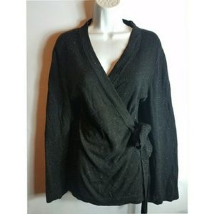 Loft wrap sweater